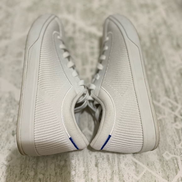 Rothy’s Shoes-Bright White Color-Lace Up Sneaker - Picture 6 of 16